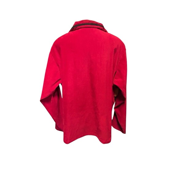VTG Nouveau Monde Plus Women's Red/Brown Zip-‎ Up Jacket SIze 3X - Picture 4 of 9